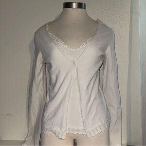 Express Cardigan & Tank Top